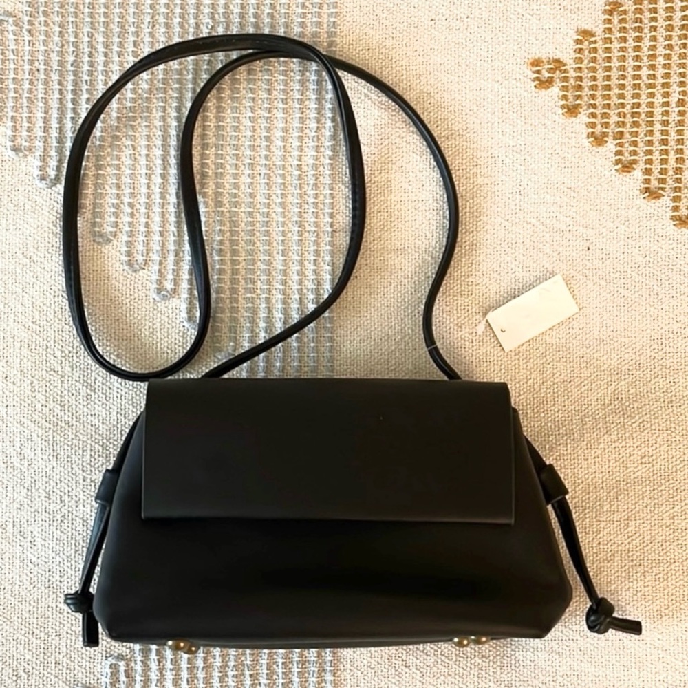 World Market Elegant Black Crossbody Bag